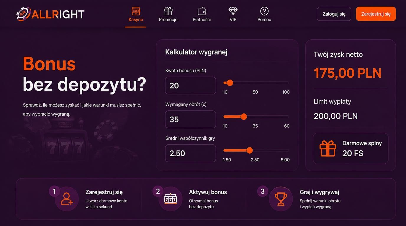 Bonus bez depozytu i limit wypłaty